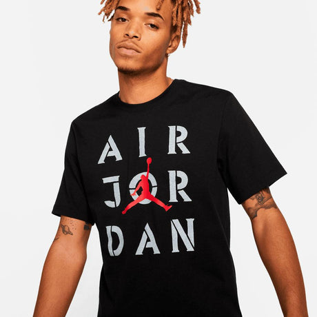 Camiseta Jordan Aj5 De Manga Corta Con Estampado - Hombre