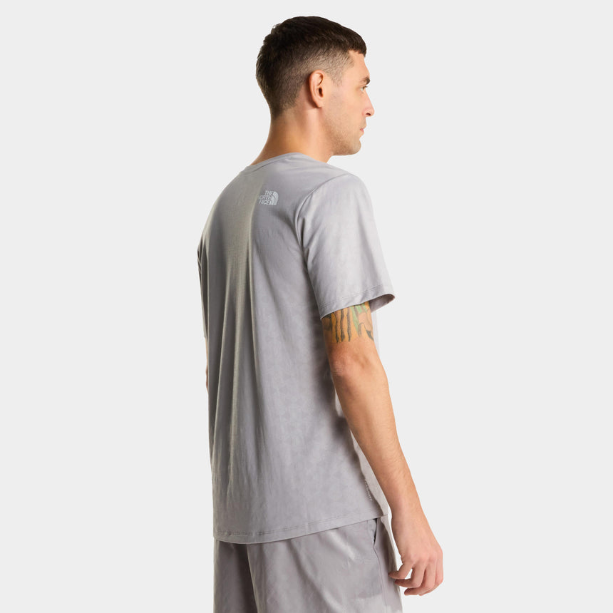 Camiseta The North Face Técnica 24/7 Pentadome Embossed Regular Para Hombre