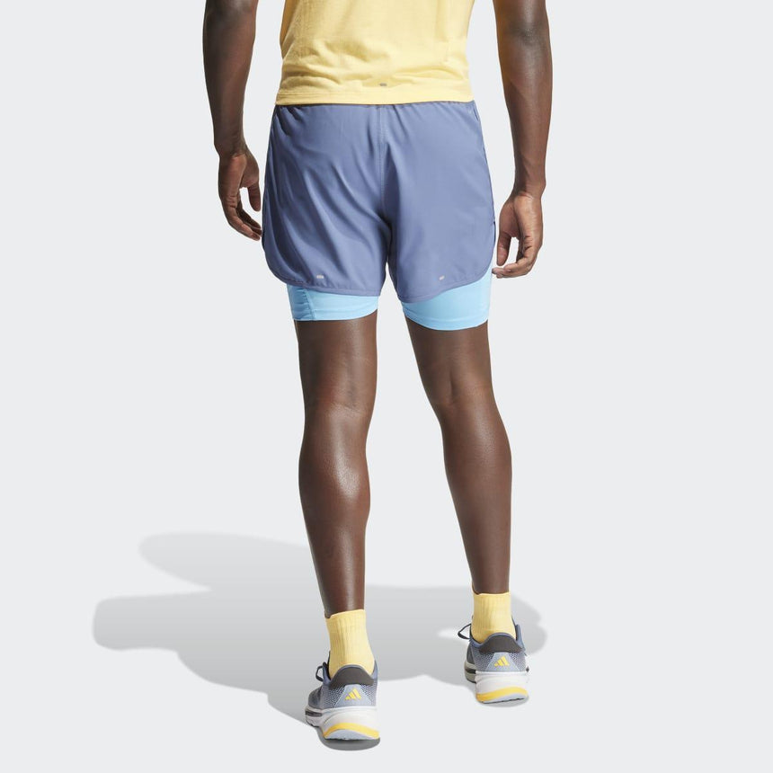 Pantalón Corto 2 En 1 Running Hombre Otr E 3s 2in1 S adidas Performance