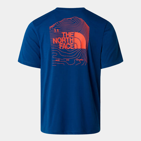 Camiseta De Manga Corta The North Face Bitmap Logo Graphic Para Hombre