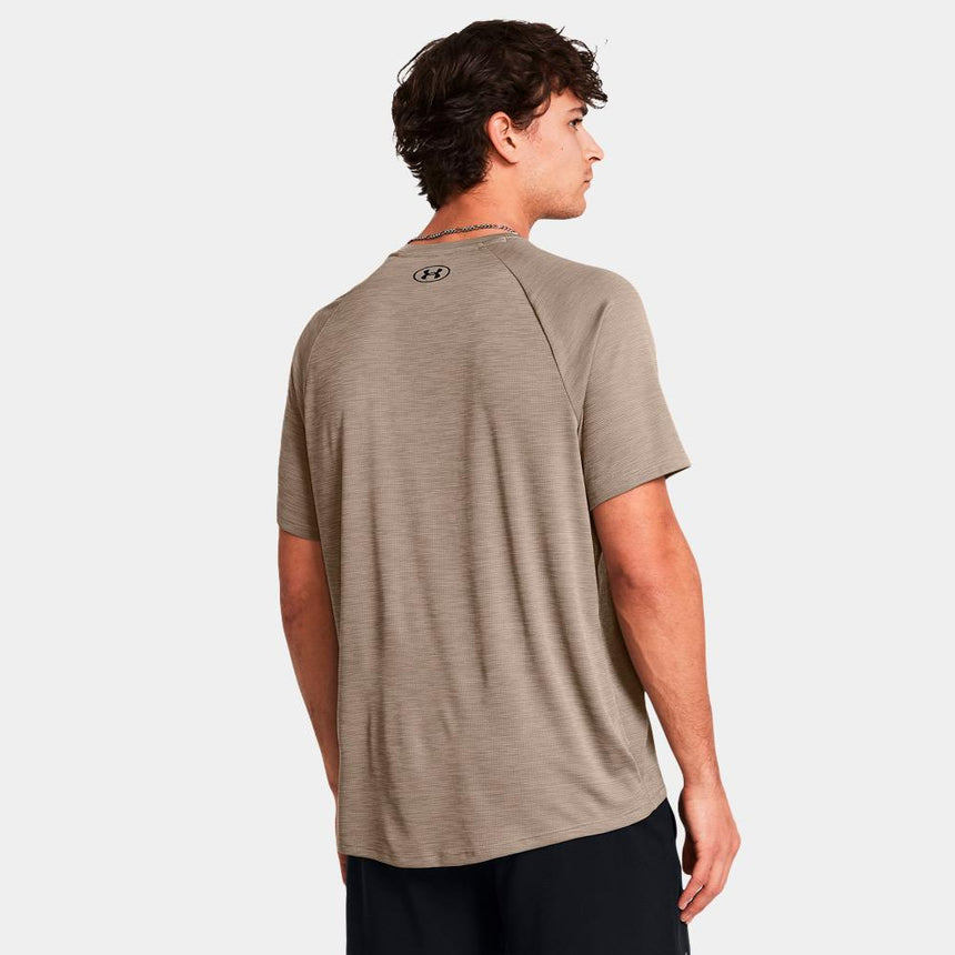 Camiseta De Manga Corta Con Textura Ua Tech