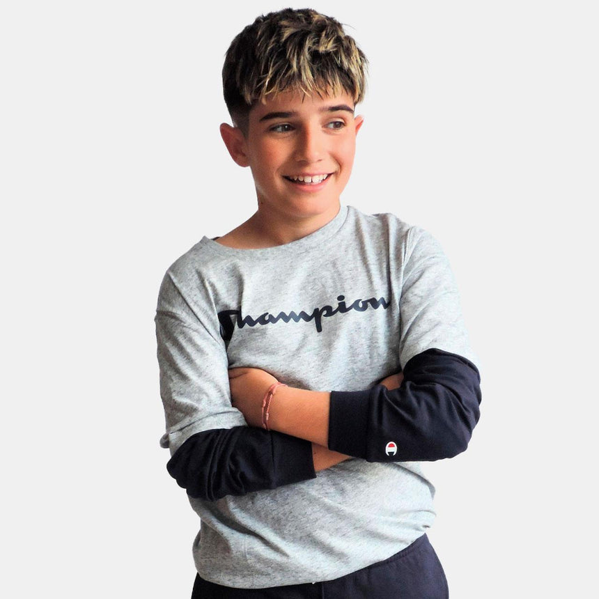 Camiseta Casual Champion Long Sleeve
