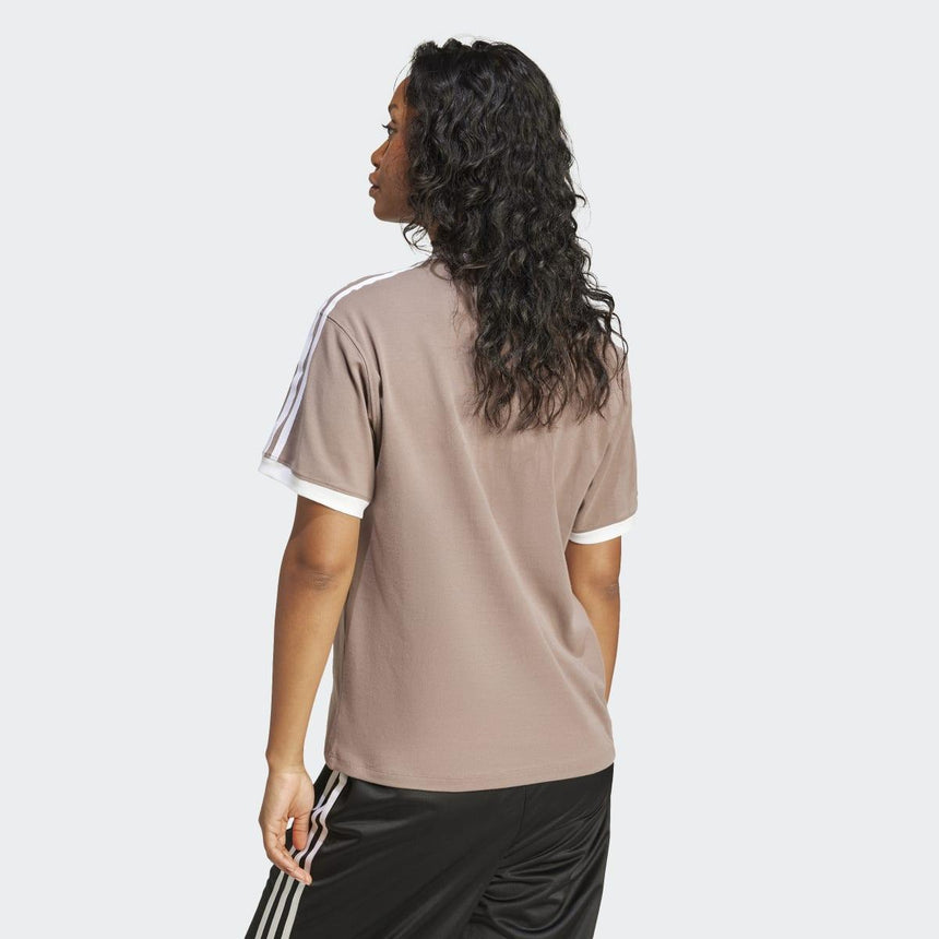 Camiseta Mujer 3 Stripe Tee adidas Originals