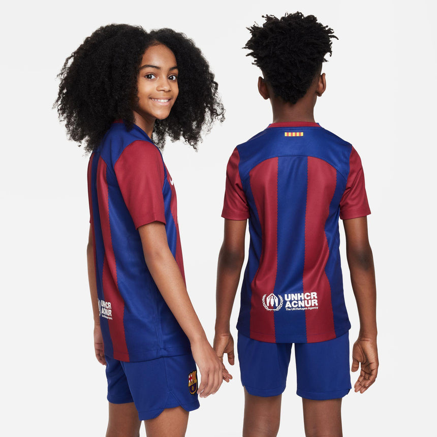 Nike Primera Equipación F C Barcelona 2023/2024 Niño