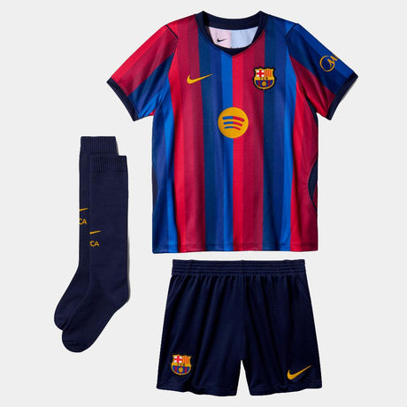 Miniconjunto Fc Barcelona 2026/27 Stadium Home Nike DrI-Fit - Niño/a