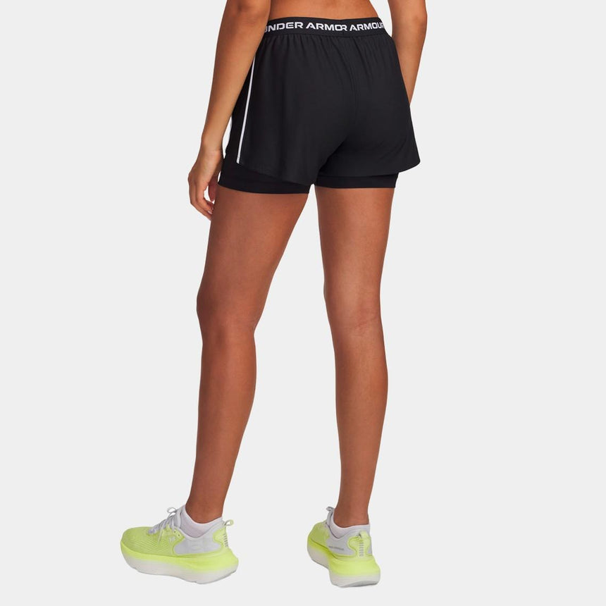 Pantalones Cortos Ua Tech™ Play Up 2-IN-1 Para Mujer