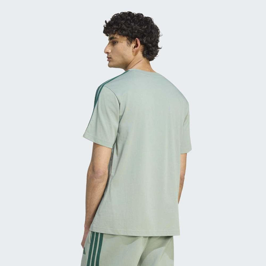 adidas Camiseta De Punto Con Logotipo A La Izquierda Del Pecho Essentials 3 Stripes