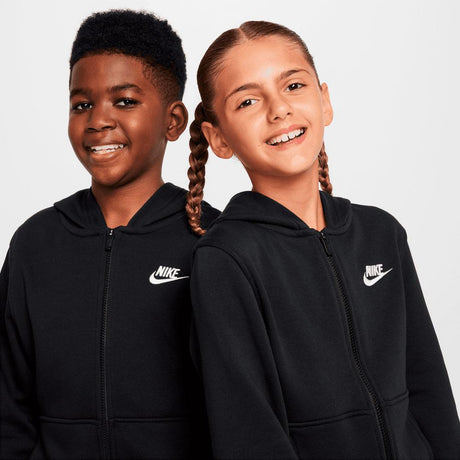 Sudadera Nike Club Fleece Con Capucha Y Cremallera Completa De Tejido French Terry - Niño/a