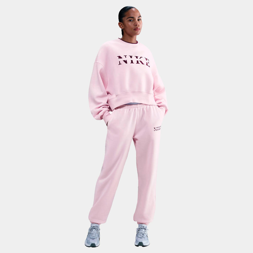 Pantalón De Chándal Nike Sportswear Phoenix Fleece De Talle Alto - Mujer