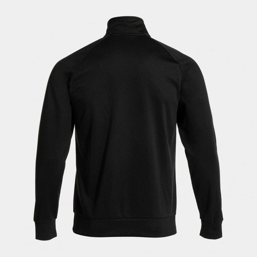 Sudadera faraon negro media cremallera