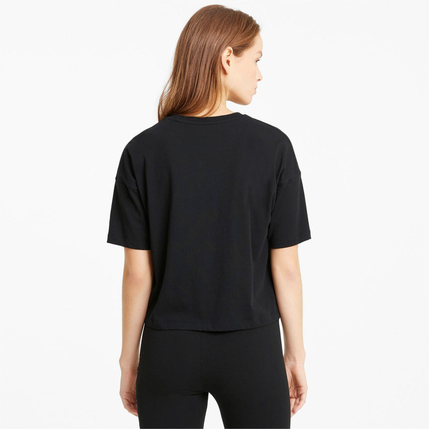 Ropa Interior Casual Puma Essential Cropped Logo Tee
