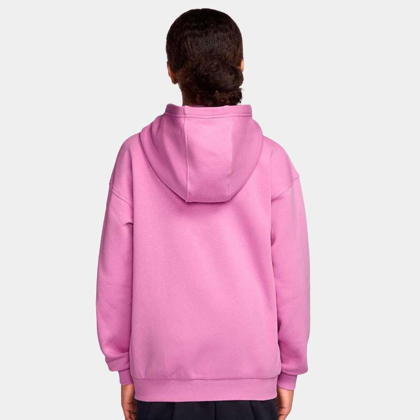 Sudadera Nike Sportswear Club Fleece Con Capucha Con Cremallera Completa Oversize - Niña