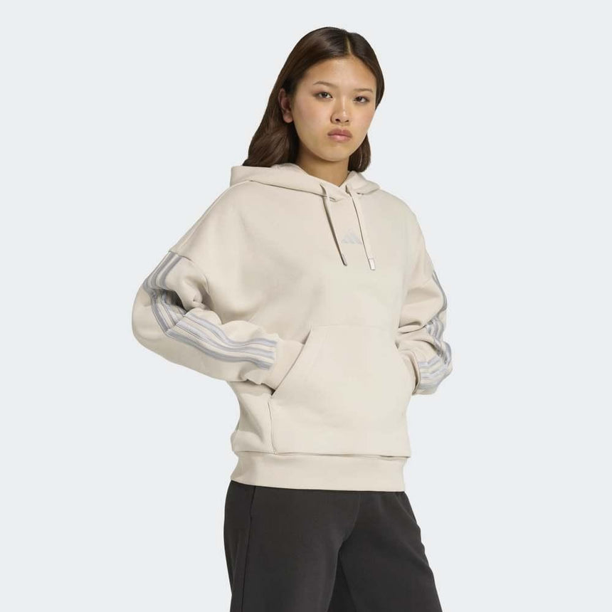 adidas Sudadera Con Capucha Holiday 3-Stripes Fleece