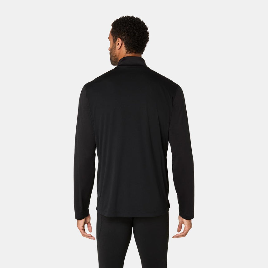 Camiseta De Invierno Asics Core Ls 1/2 Zip Para Hombre