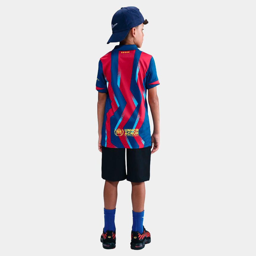 Nike Fc Barcelona 2025/26 Stadium Fourth Big Kids’ DrI-Fit Soccer Replica Jersey