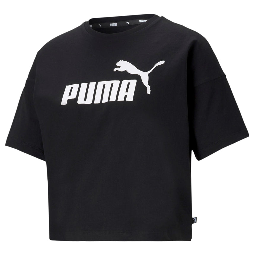 Ropa Interior Casual Puma Essential Cropped Logo Tee