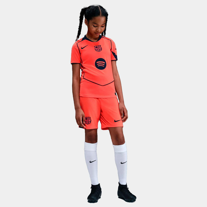 Camiseta De Fútbol Nike Replica Tercera Equipación Stadium Fc Barcelona 25/26 Junior
