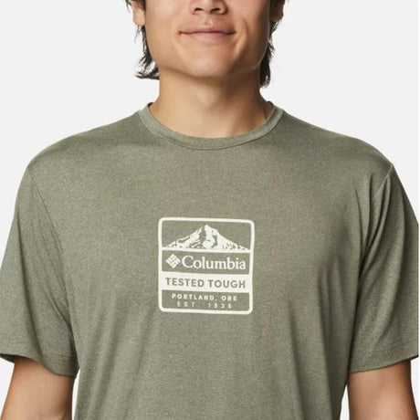 Columbia Camiseta Técnica Con Estampado En El Pecho Tech Trail™ Hombre