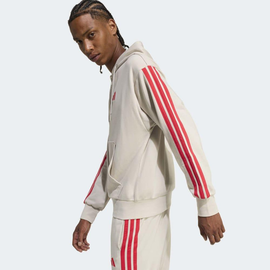 adidas Sudadera Con Capucha Essentials French Terry 3 Bandas