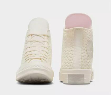 Conversechuck 70 Hi Egret/lilac Daze/egret,