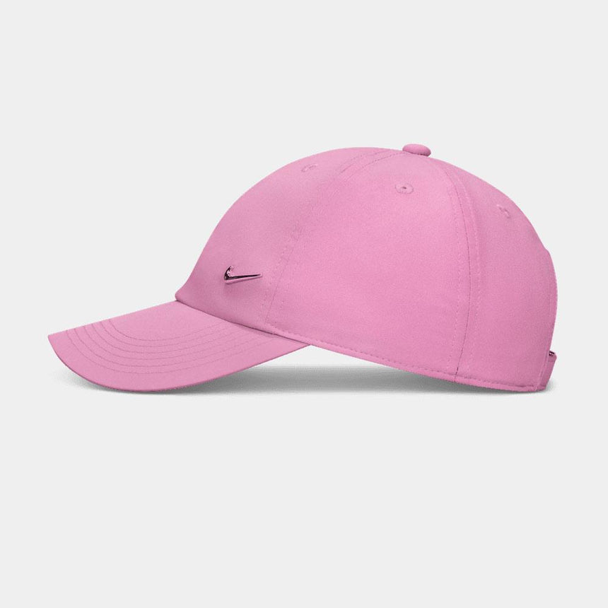 Gorra Nike DrI-Fit Club Sin Estructura Con Logotipo Swoosh Metálico - Niño/a