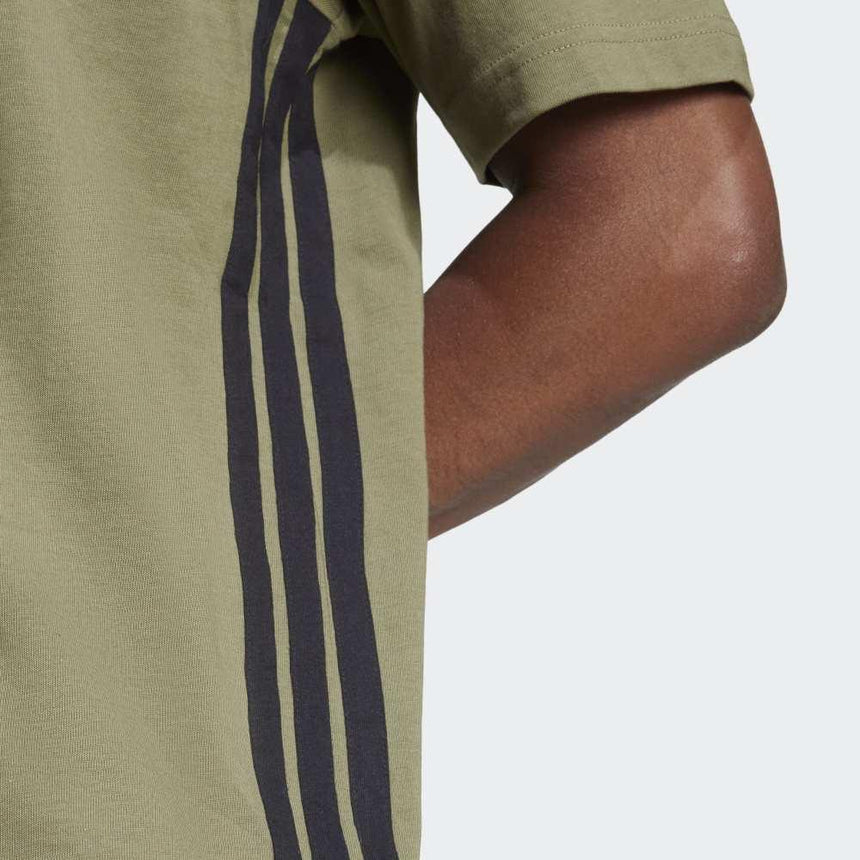 Camiseta Essentials Single Jersey 3 Bandas