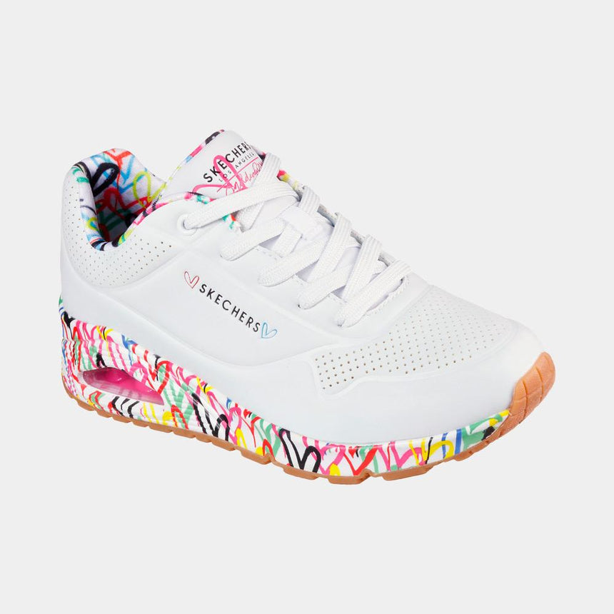 Zapatilla Skechers Jgoldcrown: Uno - Loving Love