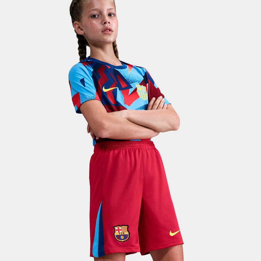 Nike Fc Barcelona 2025/26 Stadium Fourth Big Kids’ DrI-Fit Soccer Replica Shorts