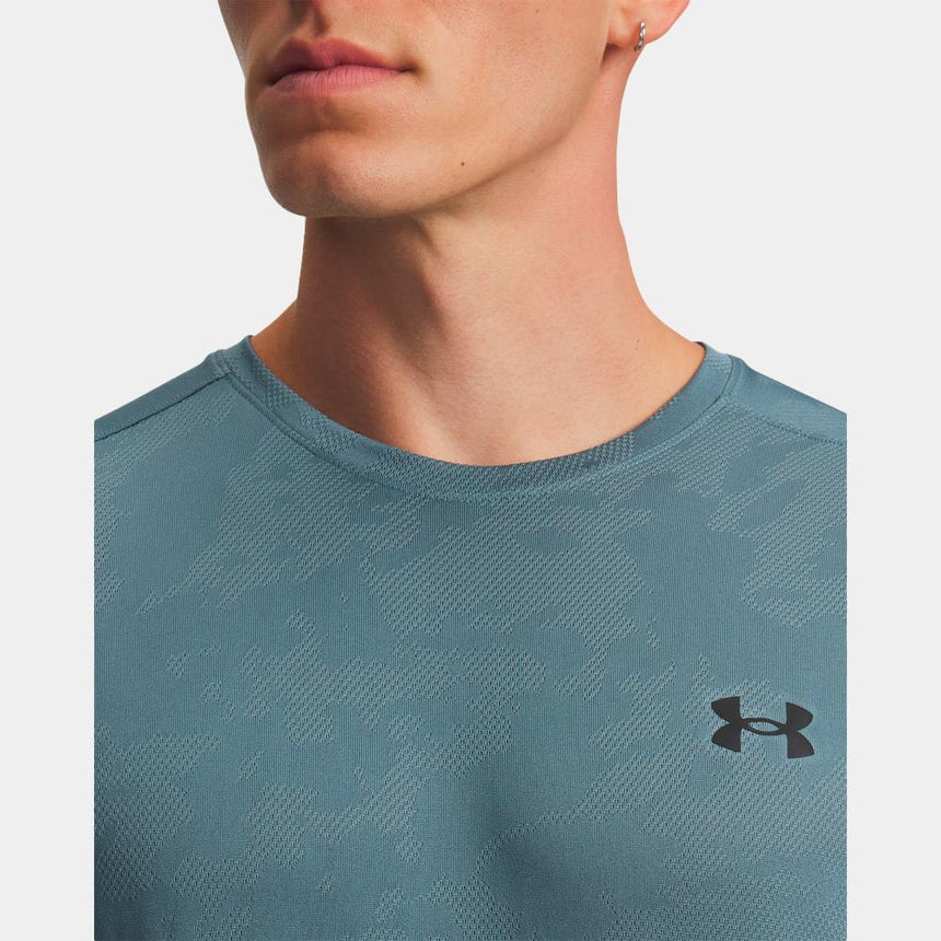 Camiseta De Manga Corta Ua Tech™ Vent Jacquard