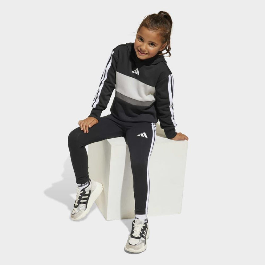 adidas Conjunto Seasonal Essentials Tiberio Fleece 3 Bandas (niños)