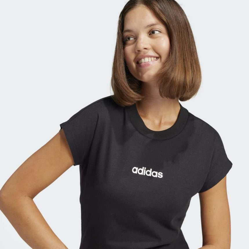 adidas Camiseta Essentials Linear Cotton