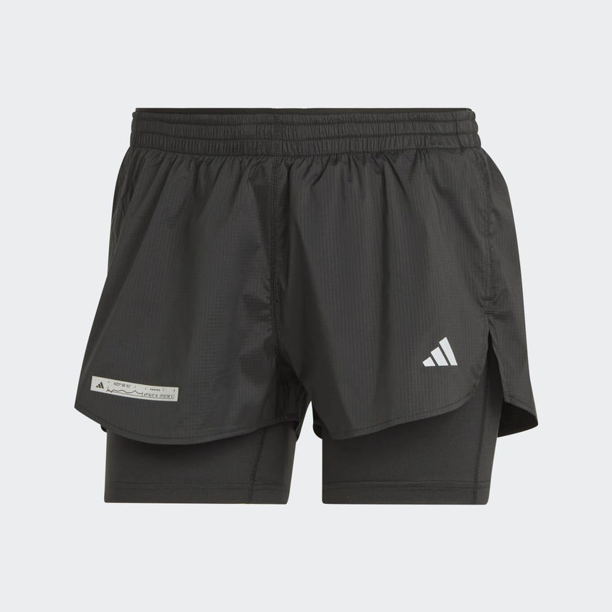 Short Running Mujer Ulti 2in1 Short adidas Performance