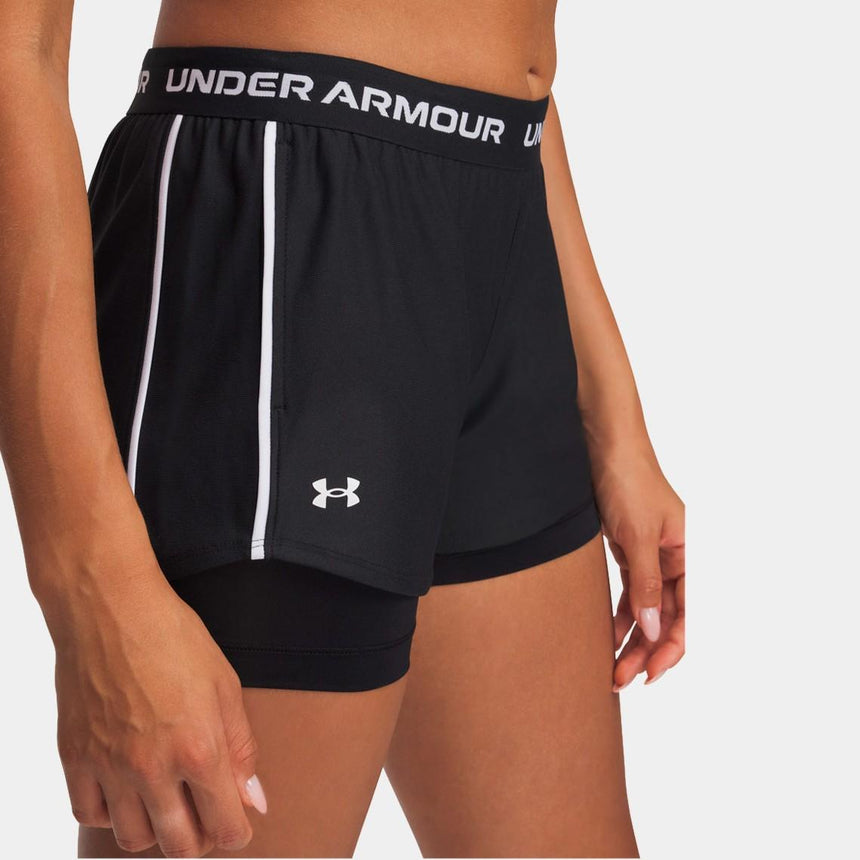 Pantalones Cortos Ua Tech™ Play Up 2-IN-1 Para Mujer