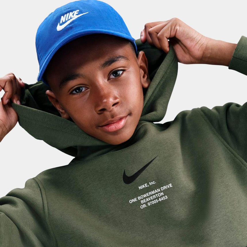 Pullover Hoodie Nike Sportswear Club Fleece Big Kids (boys)