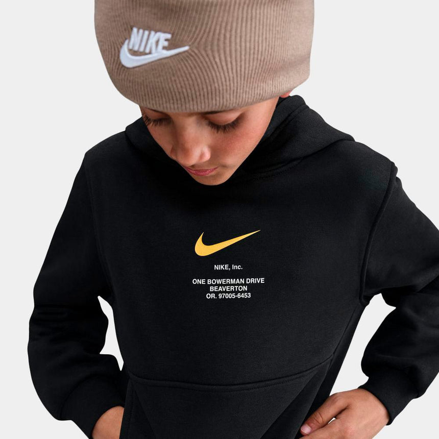 Pullover Hoodie Nike Sportswear Club Fleece Big Kids (boys)