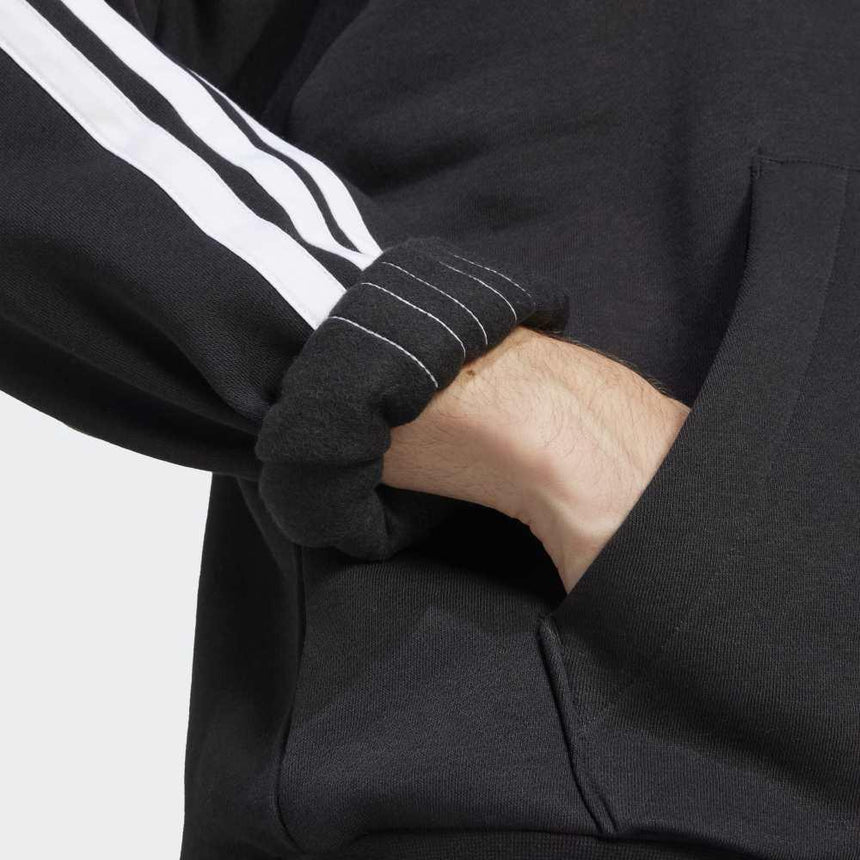 adidas Sudadera Con Capucha Essentials Fleece 3 Bandas