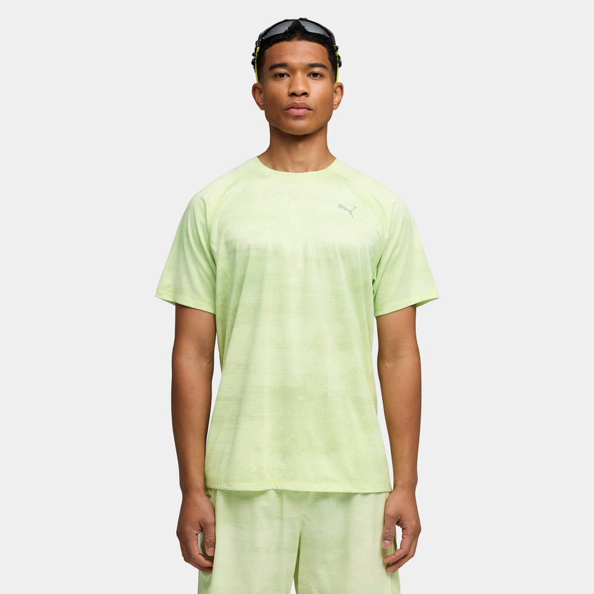 Camiseta Puma Run Velocity Printed Tee Para Hombre