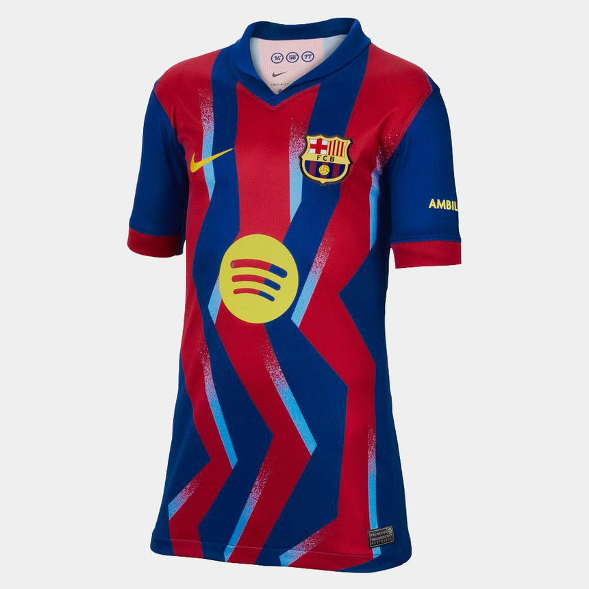 Nike Fc Barcelona 2025/26 Stadium Fourth Big Kids’ DrI-Fit Soccer Replica Jersey