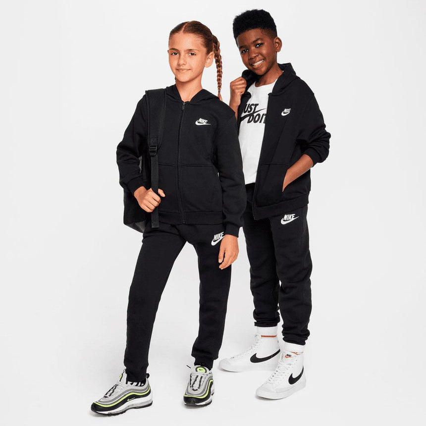 Sudadera Nike Club Fleece Con Capucha Y Cremallera Completa De Tejido French Terry - Niño/a