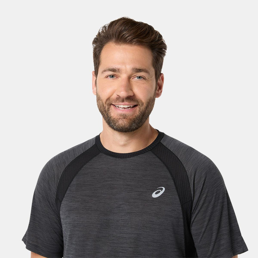 Camiseta Asics Road De Manga Corta Para Hombre