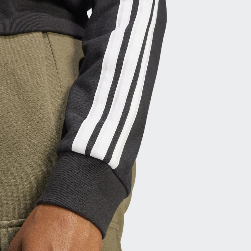 adidas Chaqueta Con Capucha Essentials French Terry 3 Bandas
