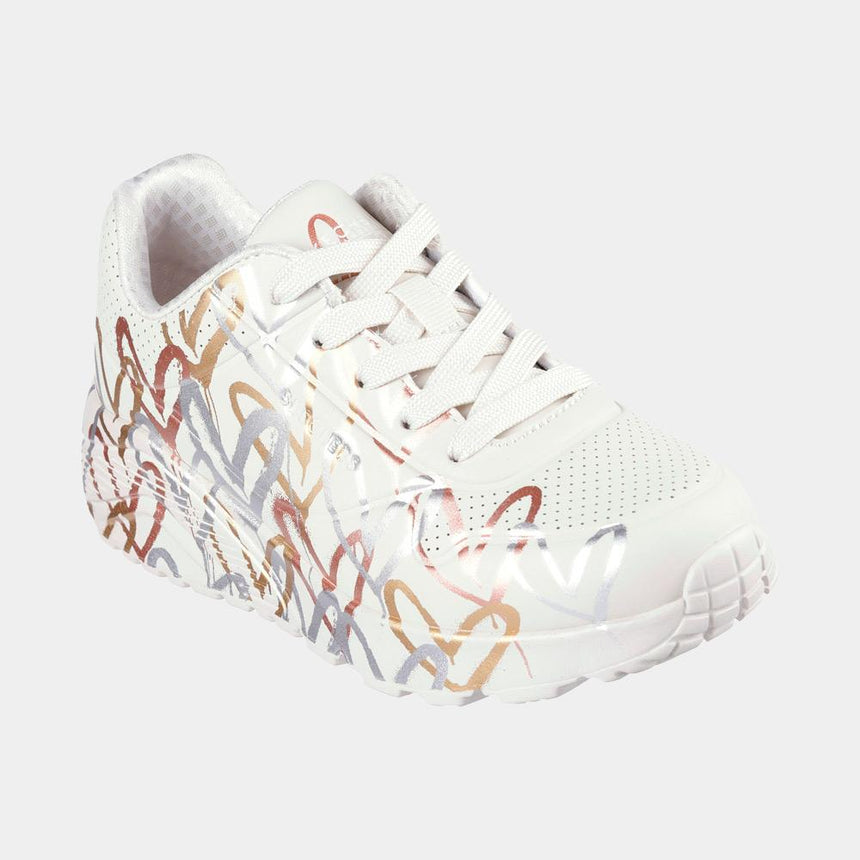 Zapatilla Skechers Jgoldcrown: Uno Lite - Metallic Love