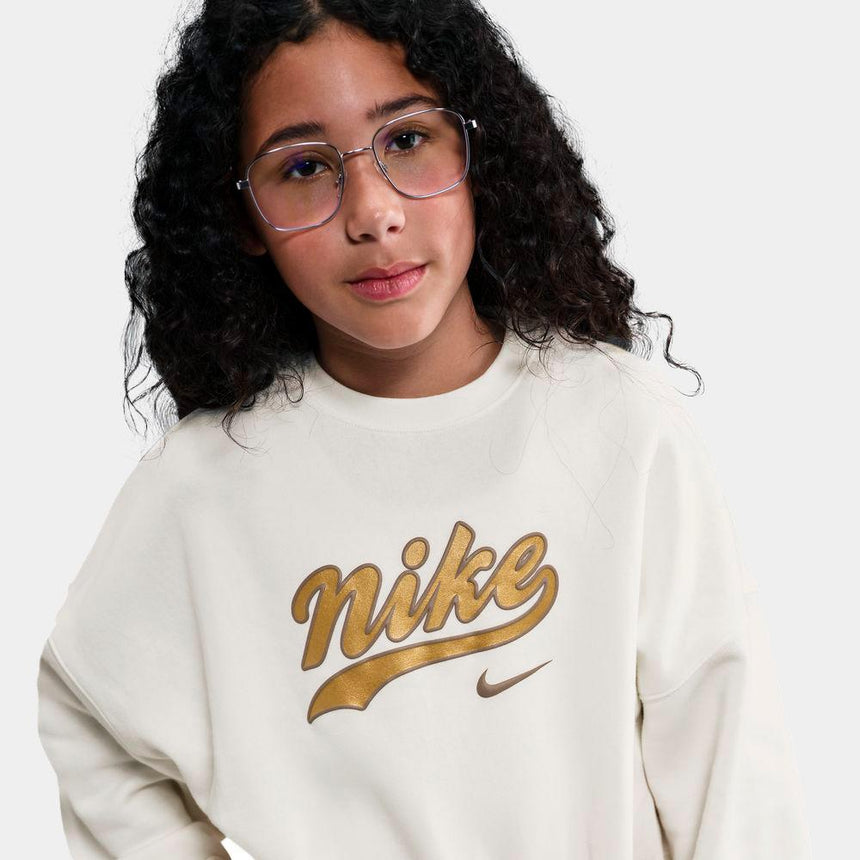 Sudadera Corta Nike Sportswear De Tejido Fleece - Niña