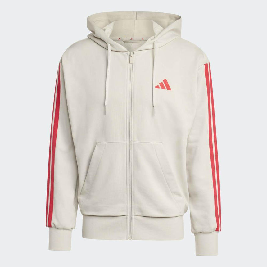 adidas Sudadera Con Capucha Essentials French Terry 3 Bandas