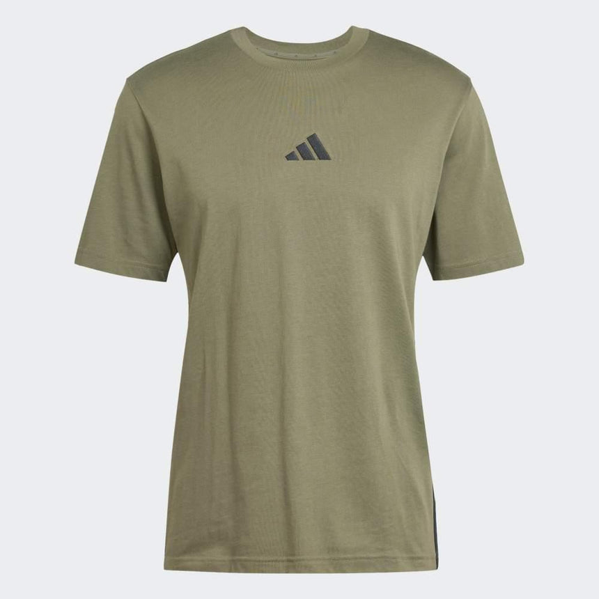 Camiseta Essentials Single Jersey 3 Bandas