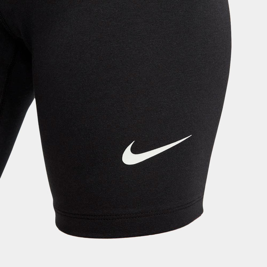 Mallas Cortas Nike Sportswear Classic De 20 cm Y Talle Alto - Mujer