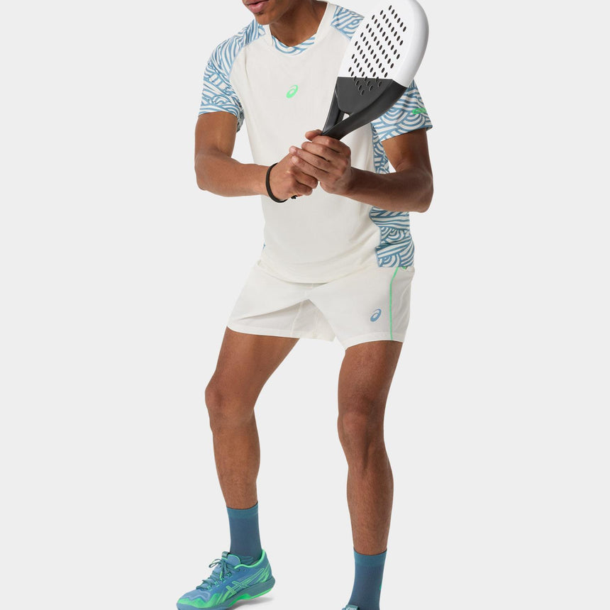 Camiseta Asics Padel Court All Over Print Ss Top Hombre