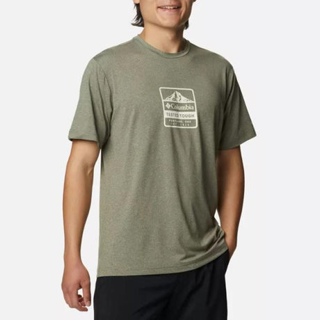 Columbia Camiseta Técnica Con Estampado En El Pecho Tech Trail™ Hombre