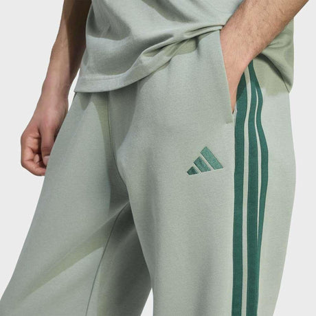 adidas Pantalón De Felpa Con Puños Y Corte Cónico Essentials 3-Stripes