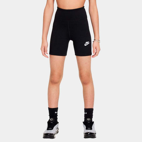 Mallas Nike Sportswear Classic Cortas De 13 cm Y Talle Alto - Niña